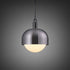 Buster + Punch Forked Pendant / Linear / Shade / Globe / Opal / Large / Gun Metal