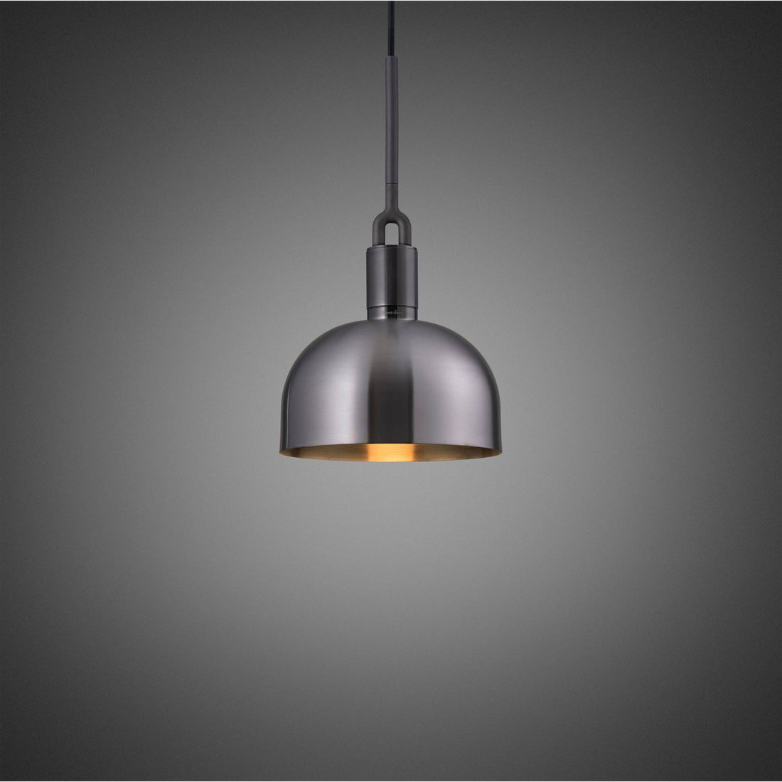 Buster + Punch Forked Pendant / Linear / Shade / Medium / Gun Metal