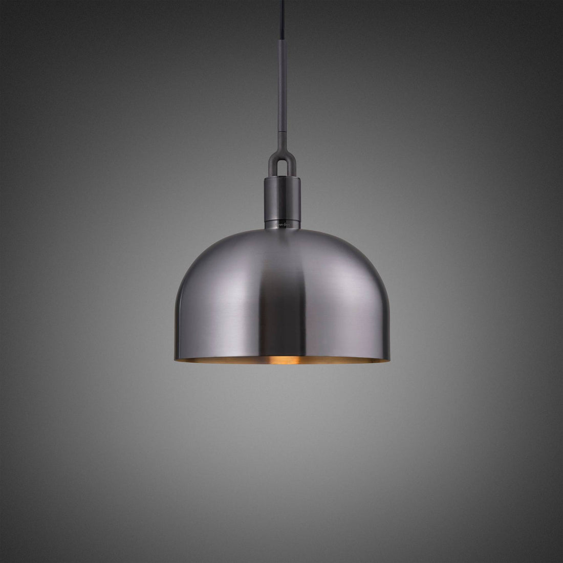 Buster + Punch Forked Pendant / Linear / Shade / Large / Gun Metal