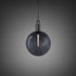Buster + Punch Forked Pendant / Linear / Globe / Smoked / Large / Gun Metal