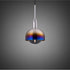 Buster + Punch Forked Pendant / Linear / Shade / Globe / Smoked / Medium / Burnt Steel