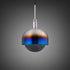 Buster + Punch Forked Pendant / Linear / Shade / Globe / Smoked / Large / Burnt Steel