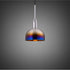 Buster + Punch Forked Pendant / Linear / Shade / Medium / Burnt Steel