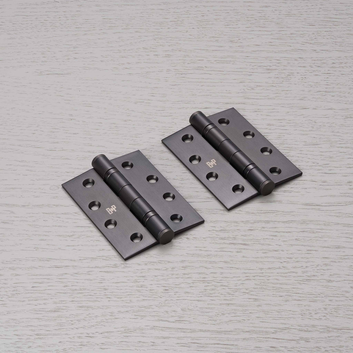 Buster + Punch door hinge / set of 2 / 102 x 76 x 3 mm – SMOKED BRONZE