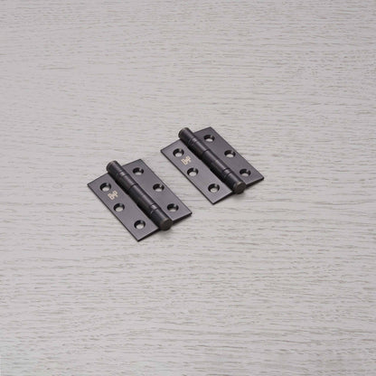 Buster + Punch door hinge / set of 2 / 76 x 51 x 2 mm – SMOKED BRONZE