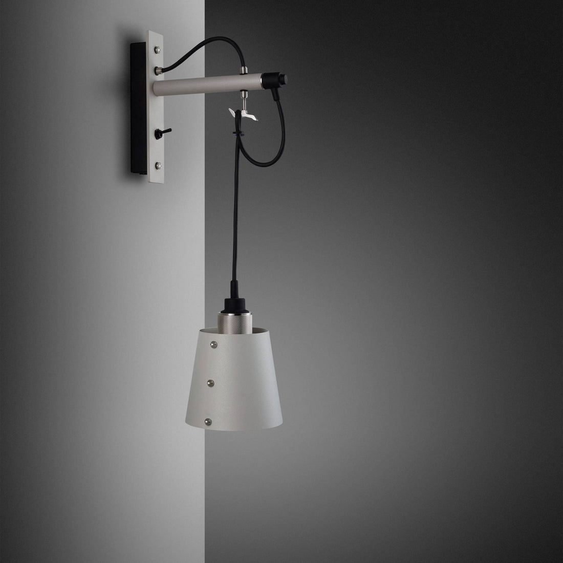 Buster + Punch Hooked Wall / Cross / Small / Stone / Steel