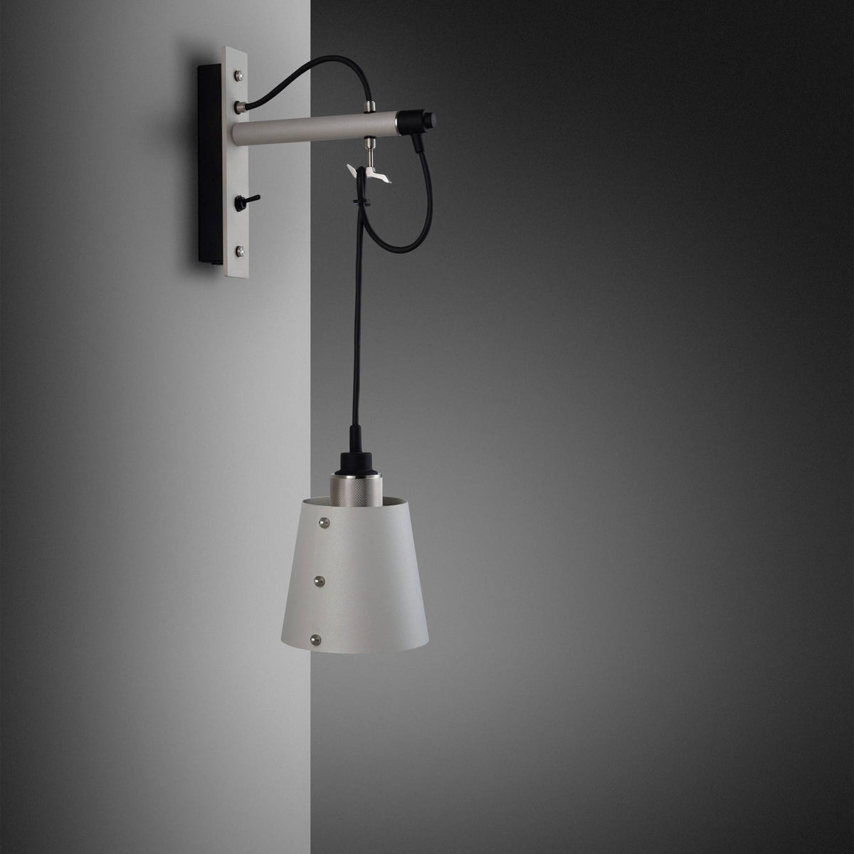 Buster + Punch Hooked Wall / Cross / Small / Stone / Steel