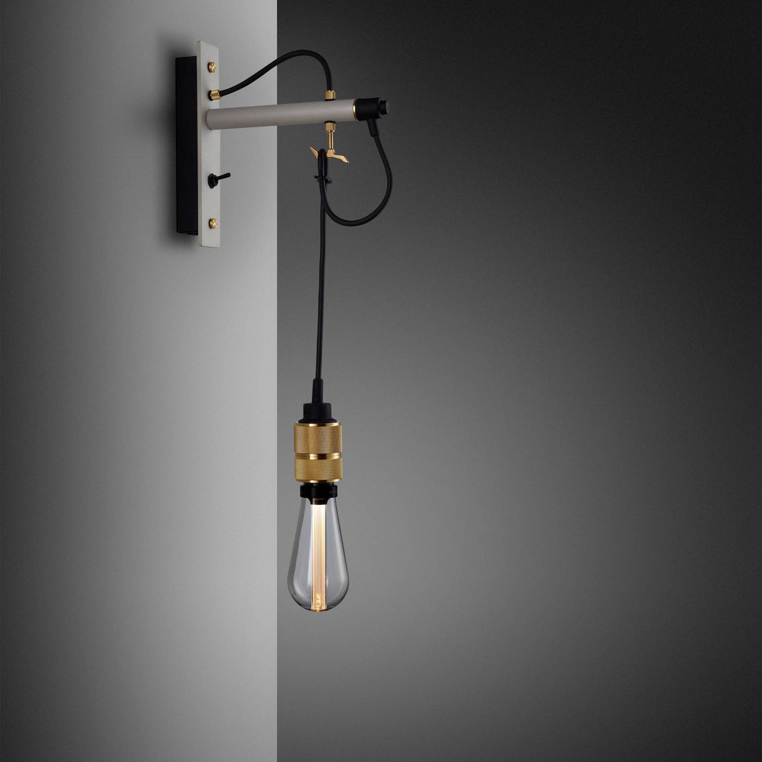 Buster + Punch Hooked Wall / Cross / Nude / Stone / Brass