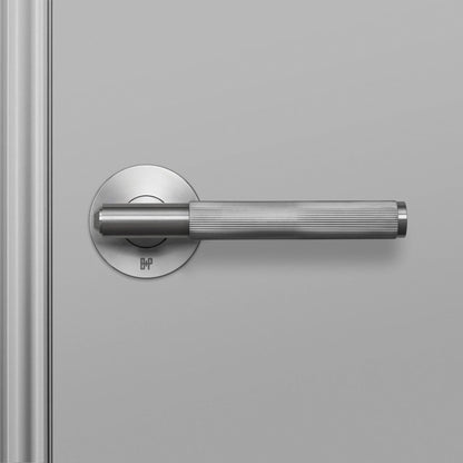 Buster + Punch fixed single-sided Linear door handle – steel
