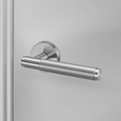 Buster + Punch door handle set / cross / swe / sprung – steel