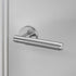 Buster + Punch door handle set / cross / swe / sprung – steel