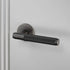 Buster + Punch door handle set / unsprung / 30mm / cross – smoked bronze