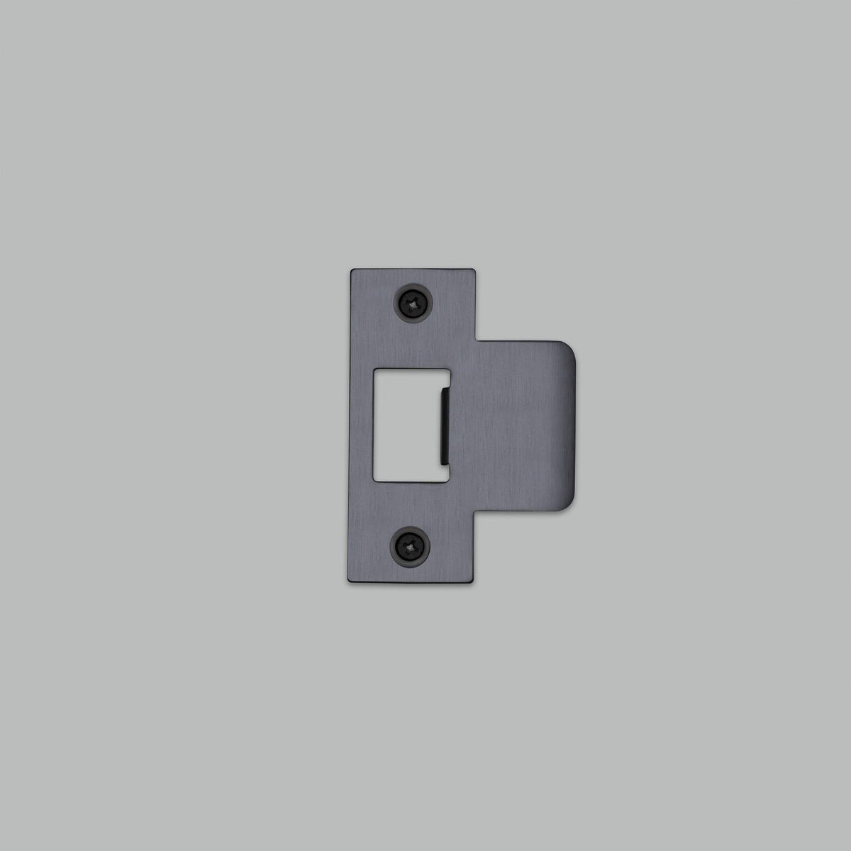 Buster + Punch strike plate kit / t shaped / 54mm door GUN METAL