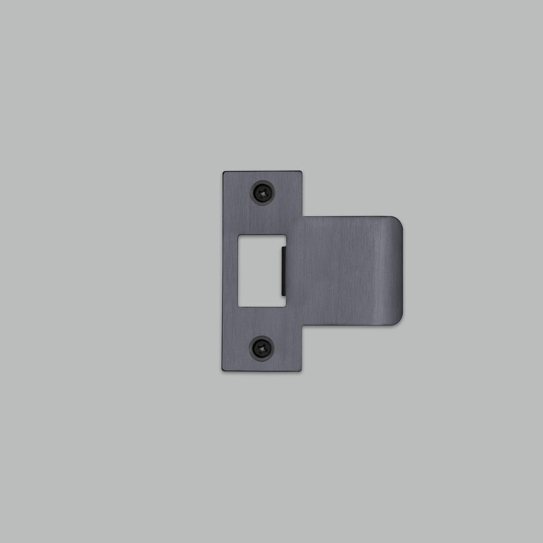 Buster + Punch strike plate kit / t shaped / 75mm door – GUN METAL