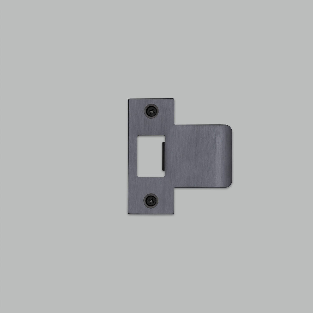 Buster + Punch strike plate kit / t shaped / 75mm door – GUN METAL