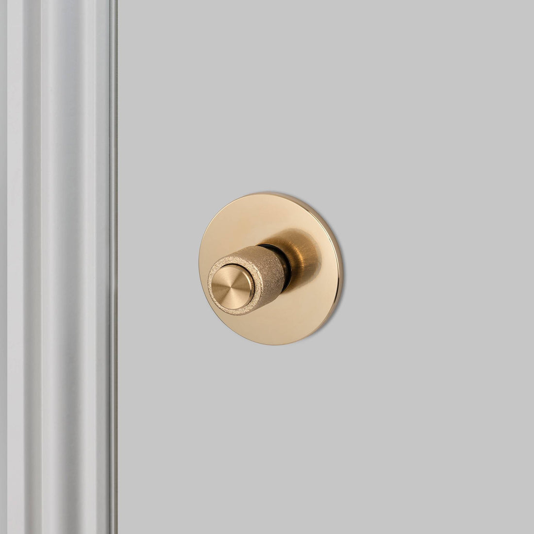 Buster + Punch thumbturn lock / cast – BRASS