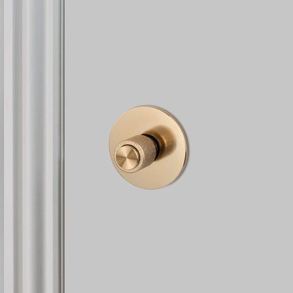 Buster + Punch thumbturn lock / cast – BRASS