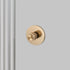 Buster + Punch thumbturn lock / cast – BRASS