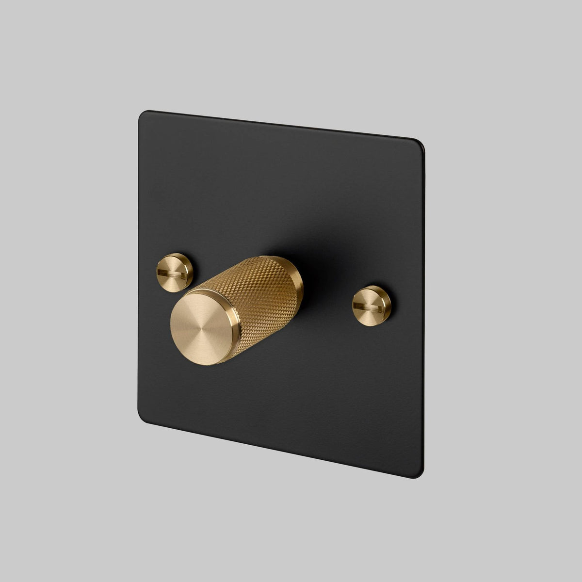 Buster + Punch 1g dimmer 120w black – Black / Brass