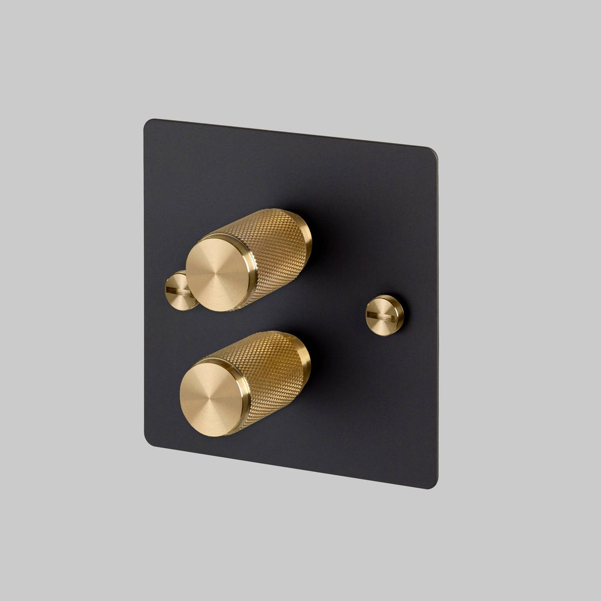 Buster + Punch 2G Cross dimmer – Black / Brass