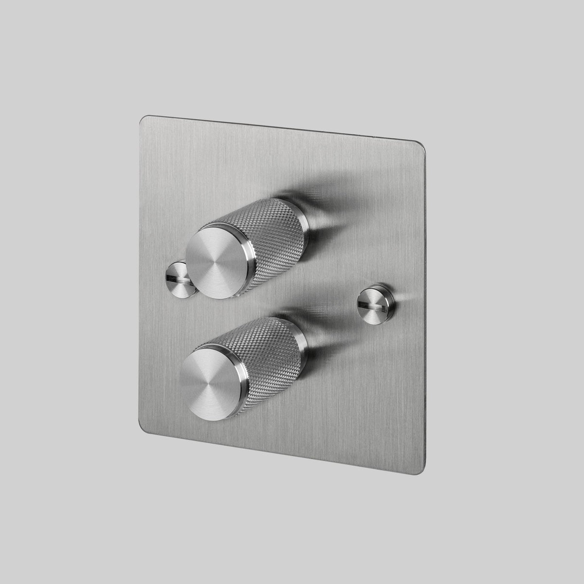 Buster + Punch 2G Cross dimmer – Steel / Steel