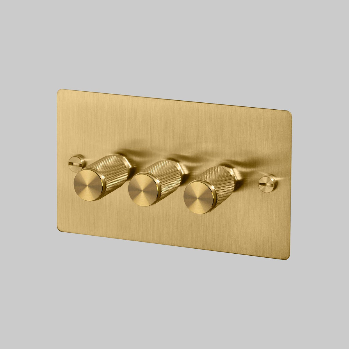 Buster + Punch 3G Cross dimmer – Brass / Brass