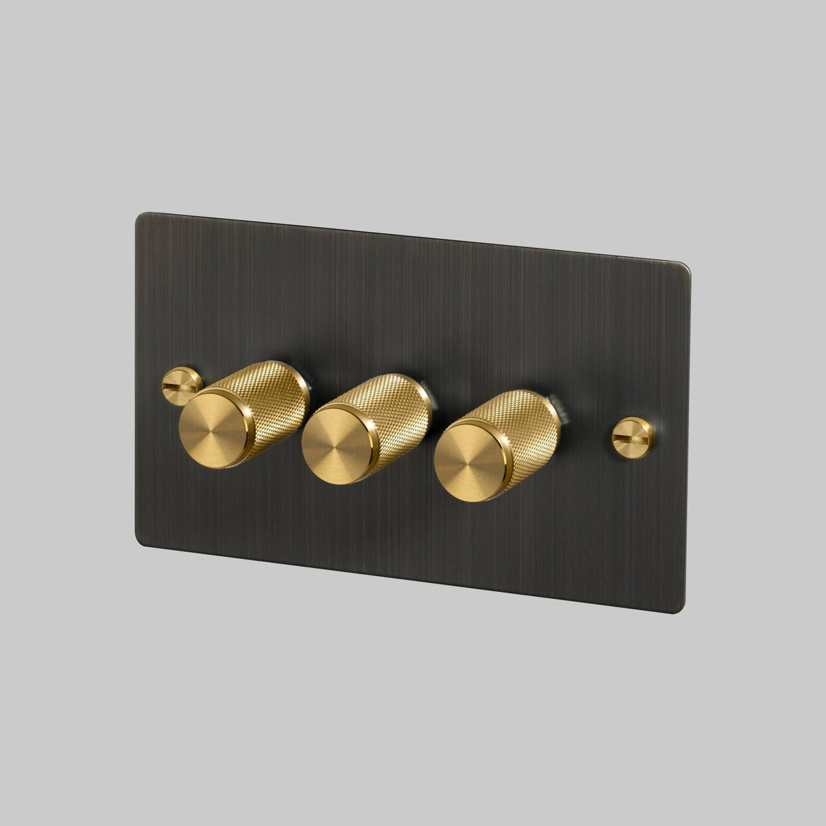 Buster + Punch 3G Cross dimmer – Smoked Bronze / Brass
