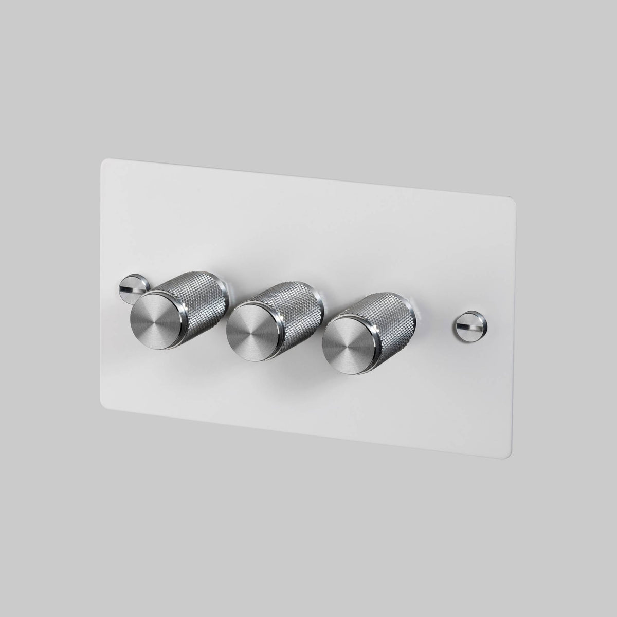 Buster + Punch 3G Cross dimmer – White / Steel