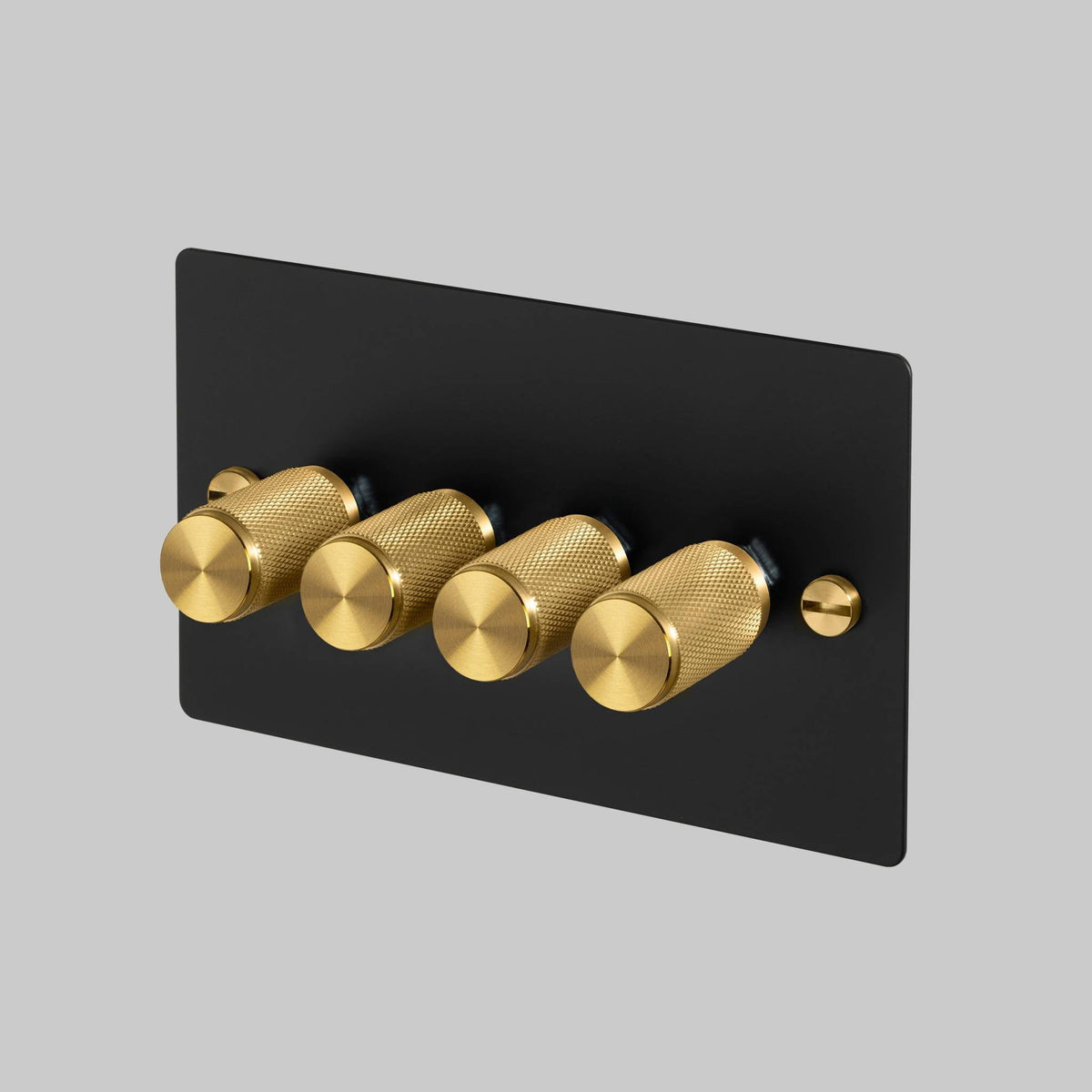 Buster + Punch 4G Cross dimmer – Black / Brass