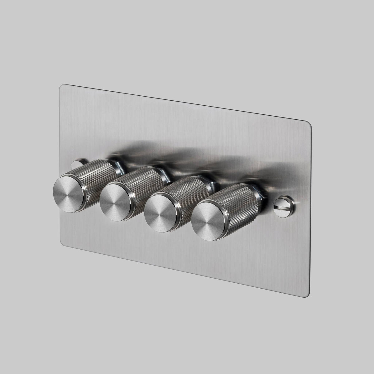 Buster + Punch 4G Cross dimmer – Steel / Steel