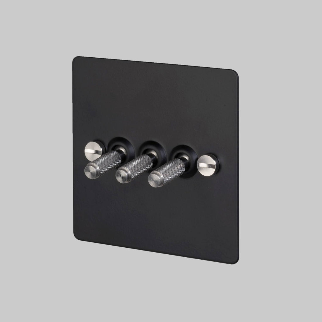 Buster + Punch 3G toggle switch / Cross / Black / Steel