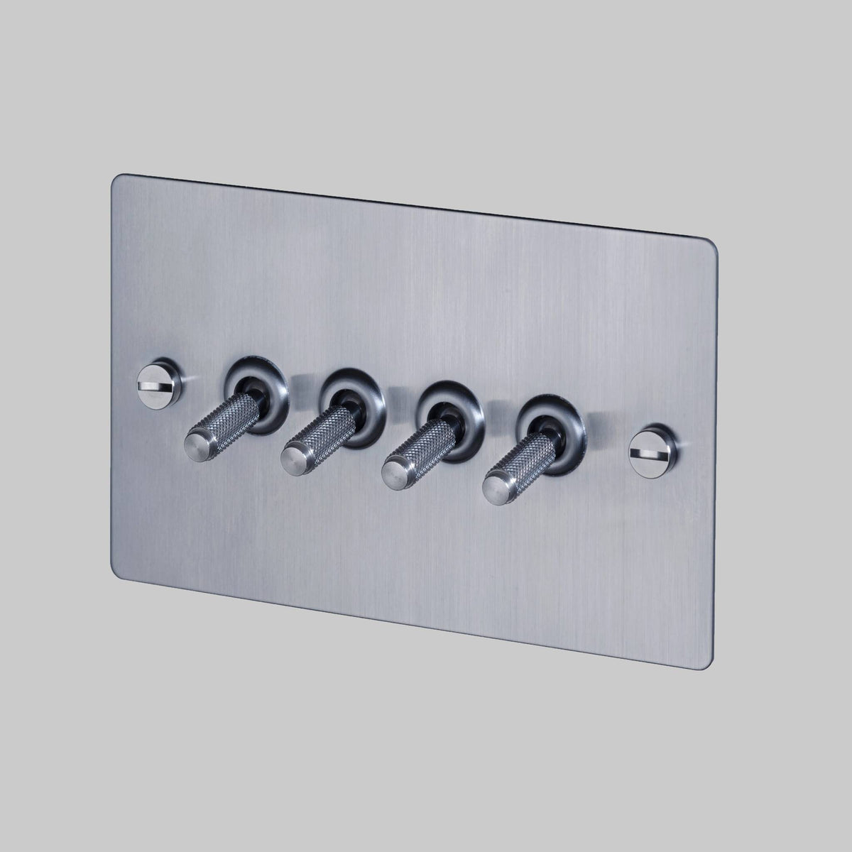 Buster + Punch 4G toggle switch / Cross / Steel / Steel
