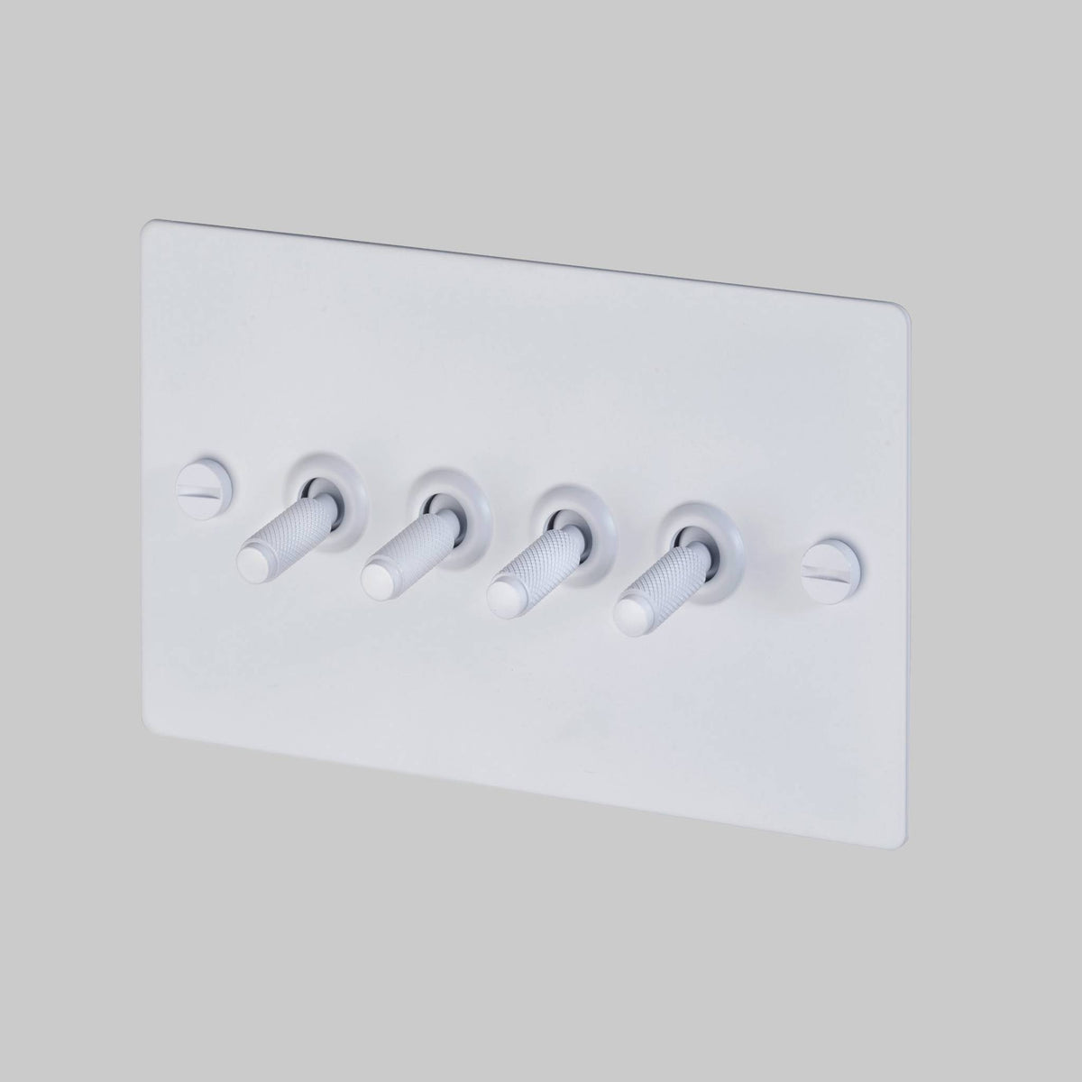 Buster + Punch 4G toggle switch / Cross / White / White