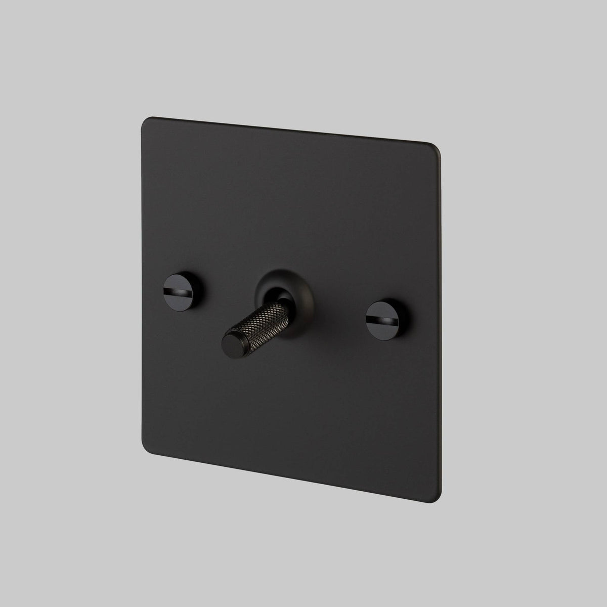 Buster + Punch 1G intermediate toggle switch / Cross / Black / Black