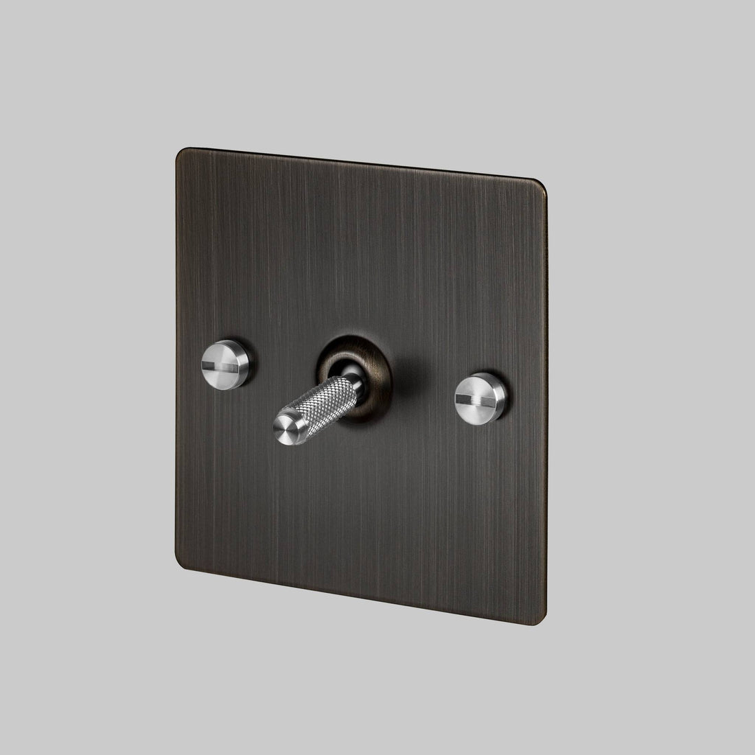 Buster + Punch 1G intermediate toggle switch / Cross / Smoked Bronze / Steel