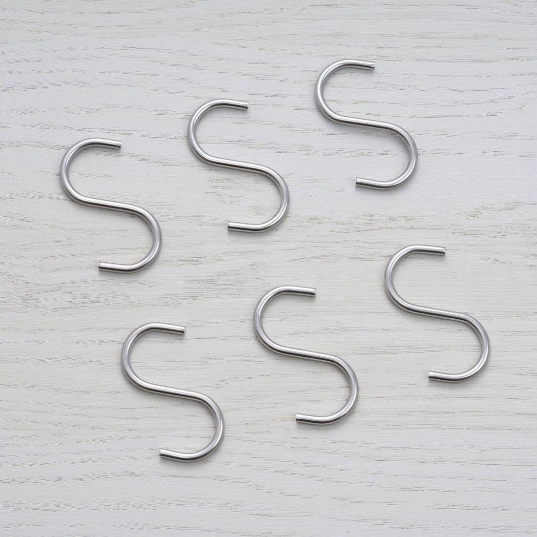 Buster + Punch HANGER SHELF / S HOOK / STEEL / SET OF 6 STEEL