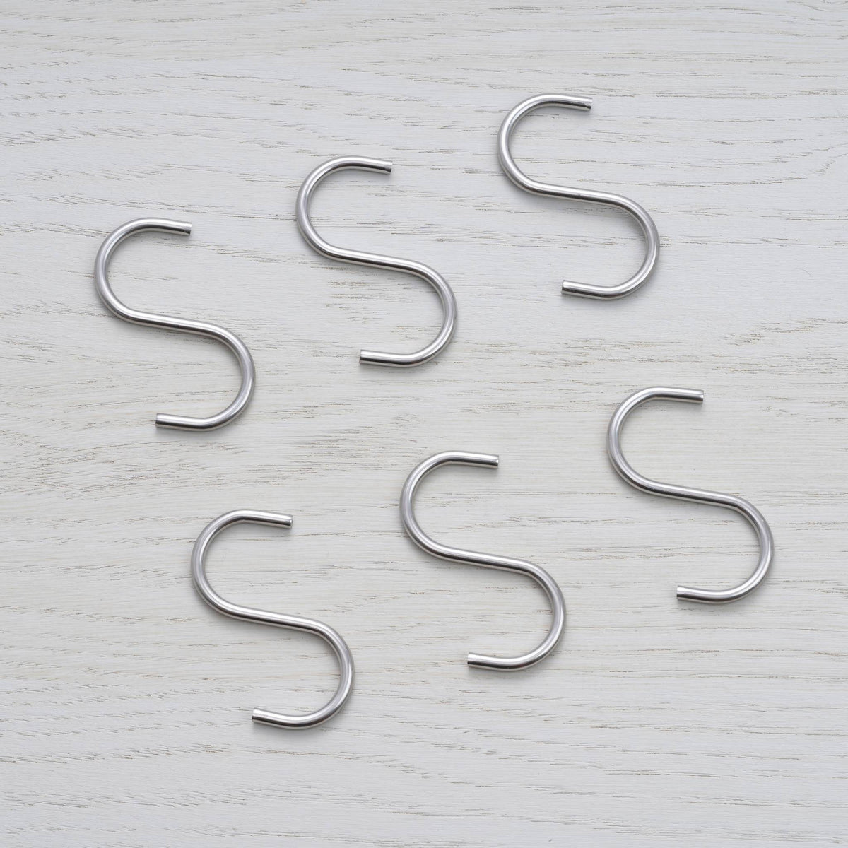 Buster + Punch HANGER SHELF / S HOOK / STEEL / SET OF 6 STEEL