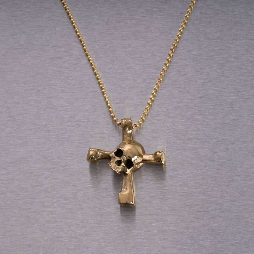 Skull drum key / Travis Barker / Brass – Brass