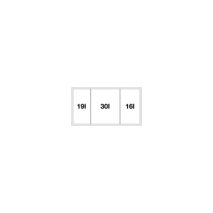 BLANCO FLEXON II 80/3 Low affaldssortere